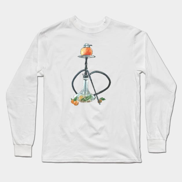 Hookah Long Sleeve T-Shirt by Keen_On_Colors